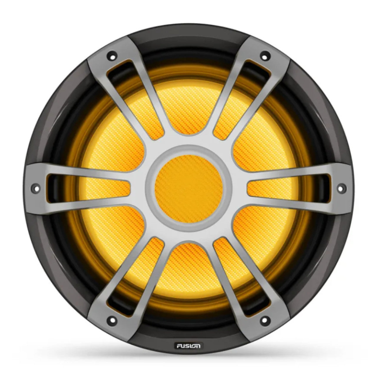 Fusion® Signature Series 3i Marine Subwoofers, 12" 1400-watt CRGBW Sports Gray Marine Subwoofer
