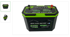 AMPED 12v 100AH LIFEPO4 LITHIUM