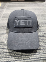 Yeti Core Patch Trucker Hat - Black on Black