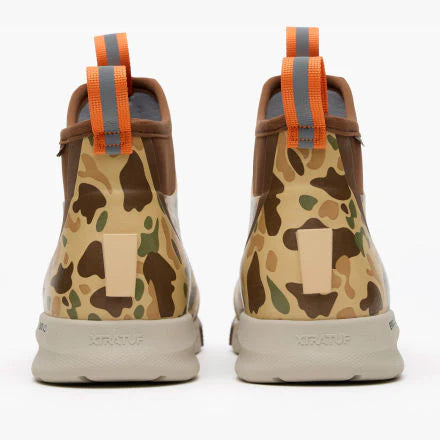 XTRATUF Men's 6 in Ankle Deck Boot Sport Color:Duck Camo