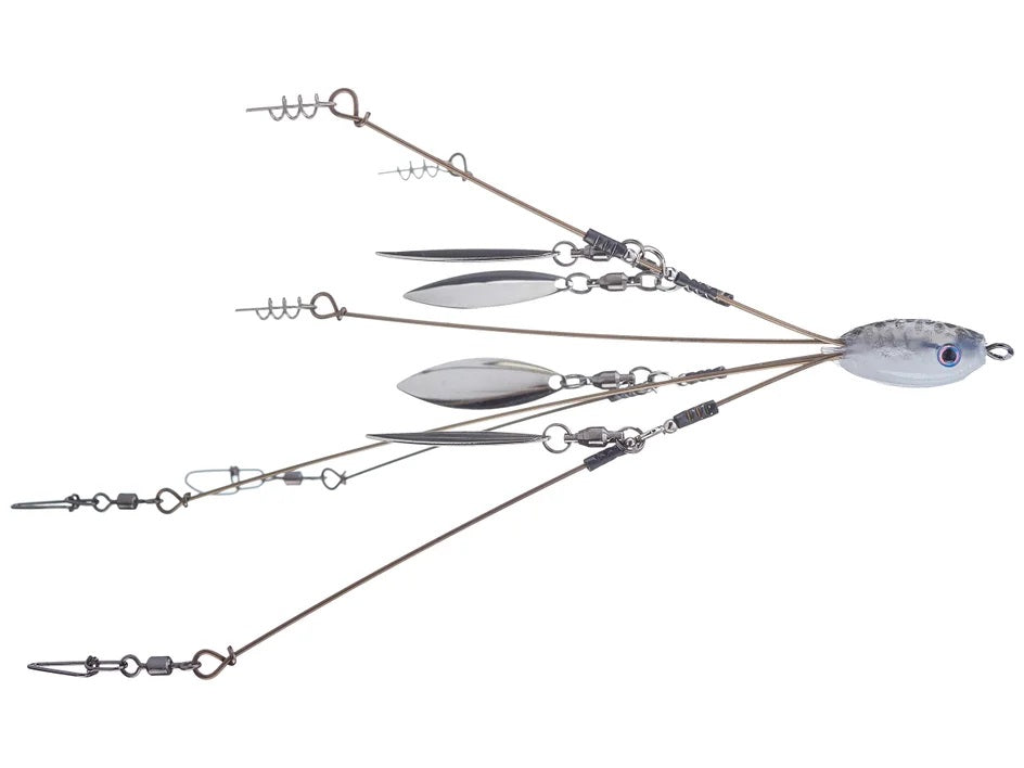 Hog Farmer Tactical Bassin Mini Flex Rig 4 Blade