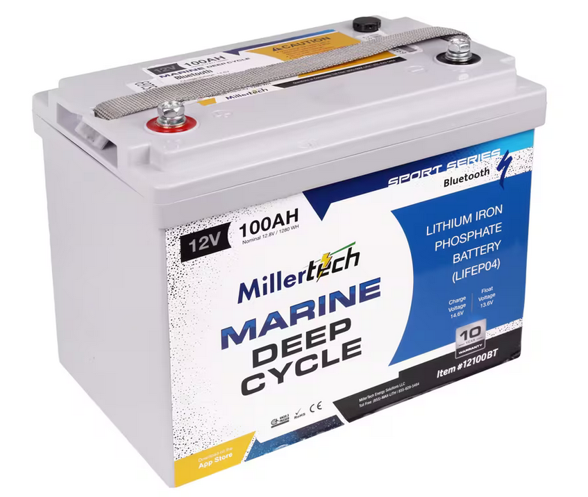 Millertech 12V100AH - Group 24 Deep Cycle