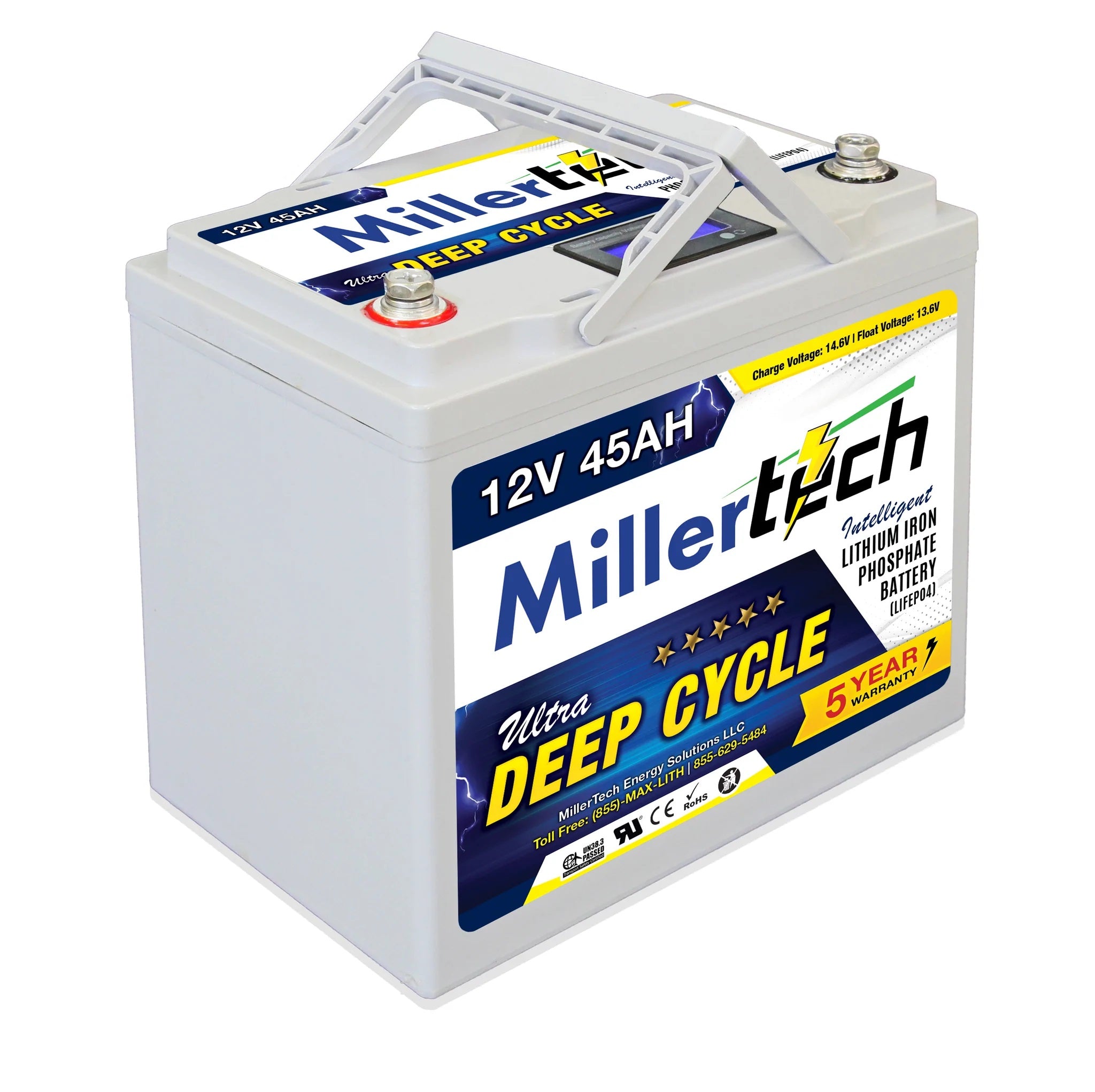 Millertech Lithium 12V 45AH