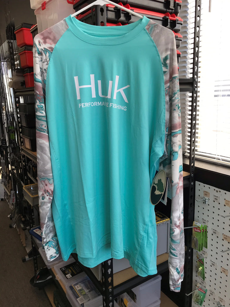 HUK MOSSY OAK SUN SHIRT  Tackle Shack Middlebury