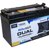 MILLERTECH 12V100AH SPORT SERIES DUAL PURPOSE