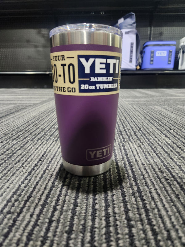 Yeti Rambler 20 oz Tumbler W/MS Lid