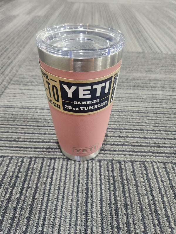 Yeti Rambler 20 oz Tumbler W/MS Lid