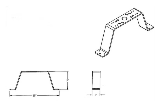 STR8 UP MOUNTS SINGLE MOUNT