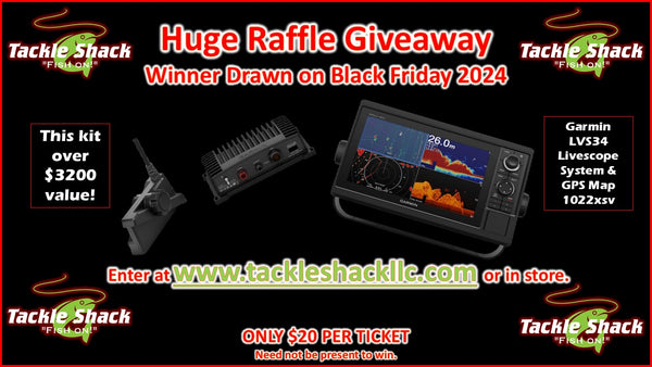 Raffle Ticket for LVS34 System & GPS Map 1022xsv Kit