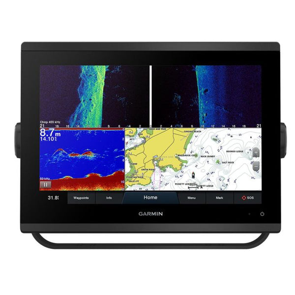 GPSMAP® 1223xsv, SideVü, ClearVü and Traditional CHIRP Sonar with Worldwide Basemap