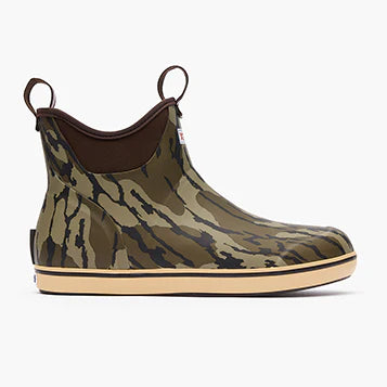 XTRATUF Men's 6 in Ankle Deck Boot - Color:Mossy Oak Bottomland