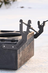 Sonar Sled Auger Rack