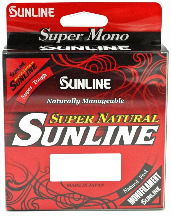 Sunline Super Natural Clear Monofilament 330yd / 6lb
