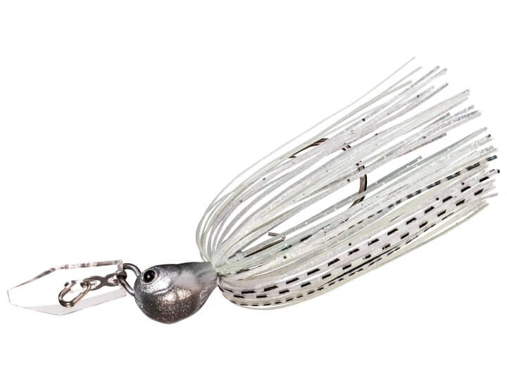 chatterbait jackhammer fishing lure Z-Man Chatterbait Jackhammer StealthBlade, 3/8 oz Spot Remover